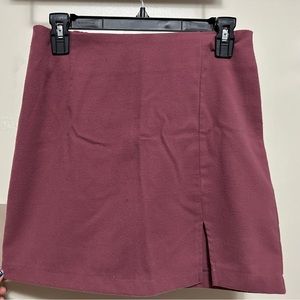 High waisted skirt